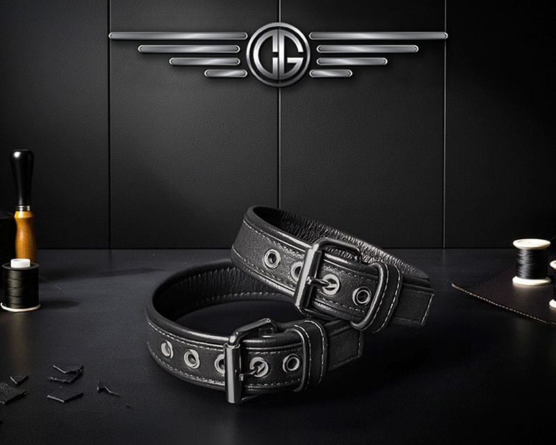 Black Piped Armbands