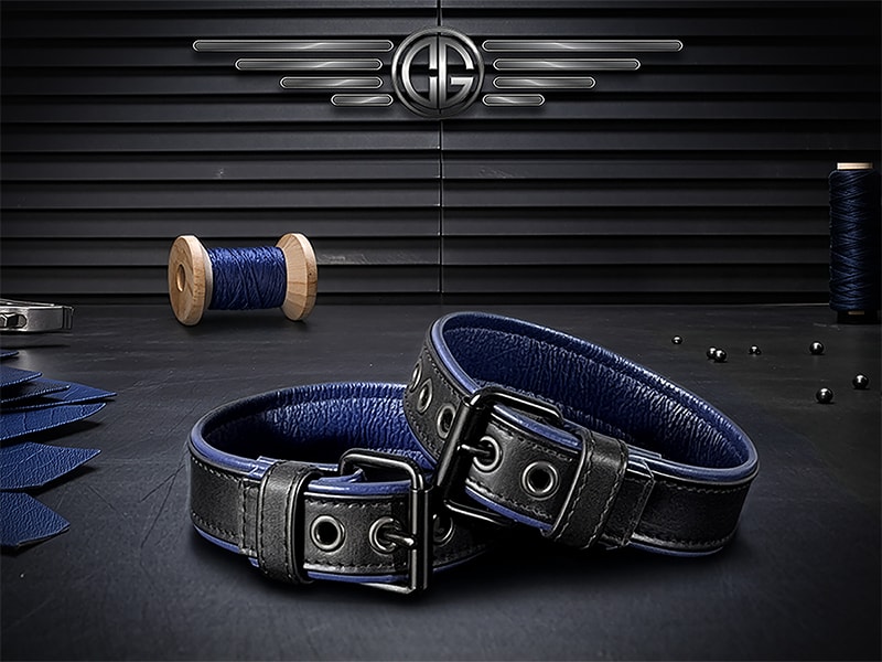 Blue Piped Armbands