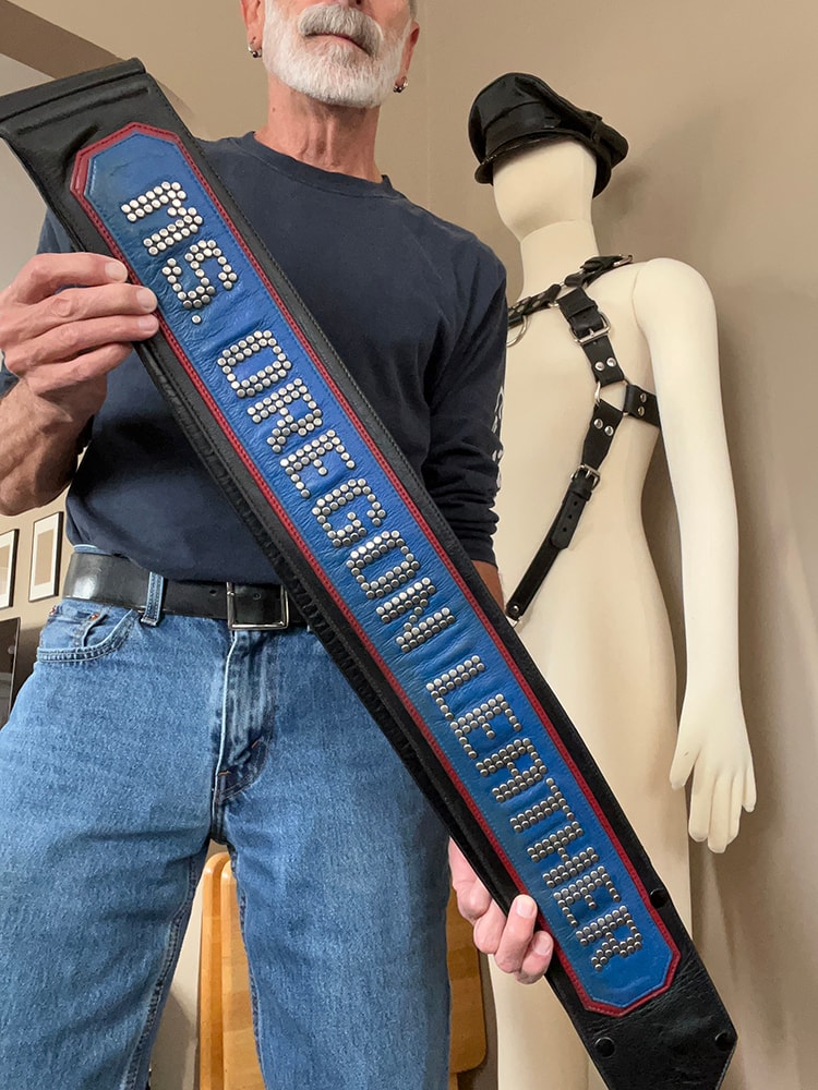 Custom stud work — title sash
